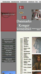 Mobile Screenshot of danmarkskonger.dk